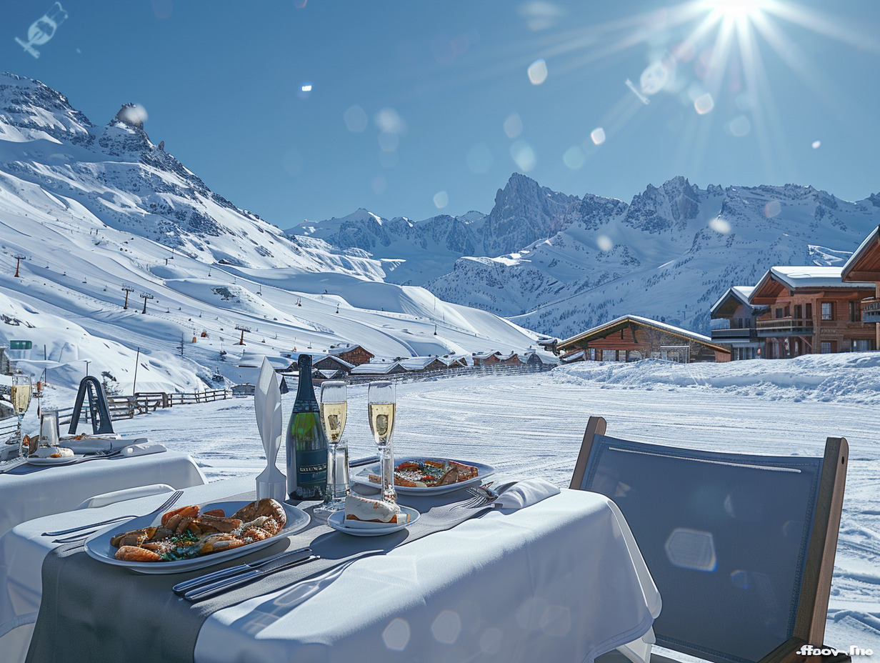 Meilleurs restaurants Tignes découvrez savourer votre repas