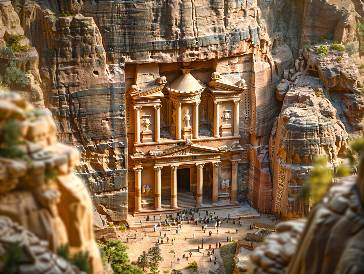 visiter petra dangereux : conseils de voyage - petra  désert